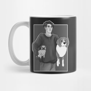 Nick Nelson - heartstopper Nellie And Henry B&W Mug